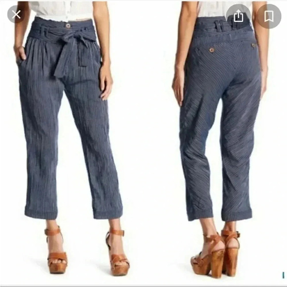 Free People | Day to Night Pinstripe Pants - Picture 2 of 12